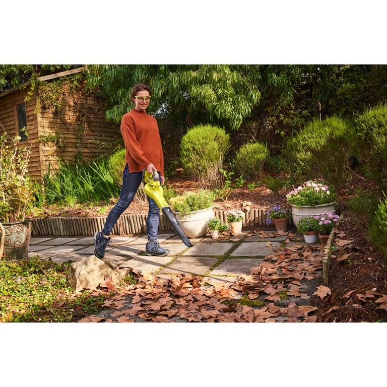 Ryobi Soffiatore A Batteria 18V Con Batteria da 4.0Ah e Caricabatterie