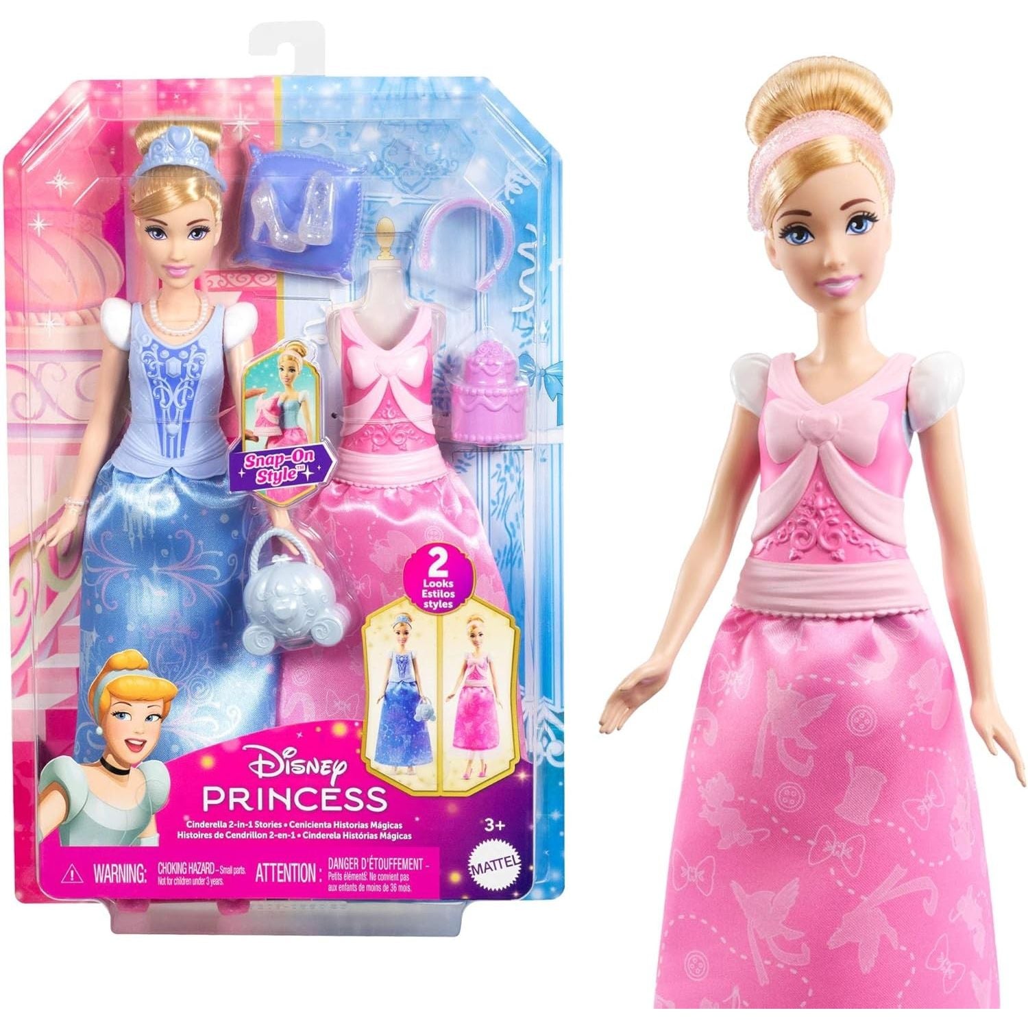 Disney Princess Cenerentola 2 in 1