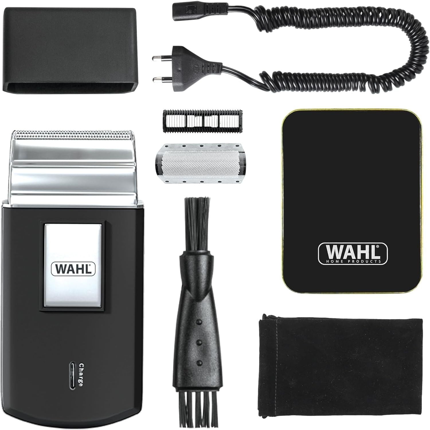 WAHL Travel Shaver Rasoio elettrico - Garanzia Ufficiale Italia 2 Anni