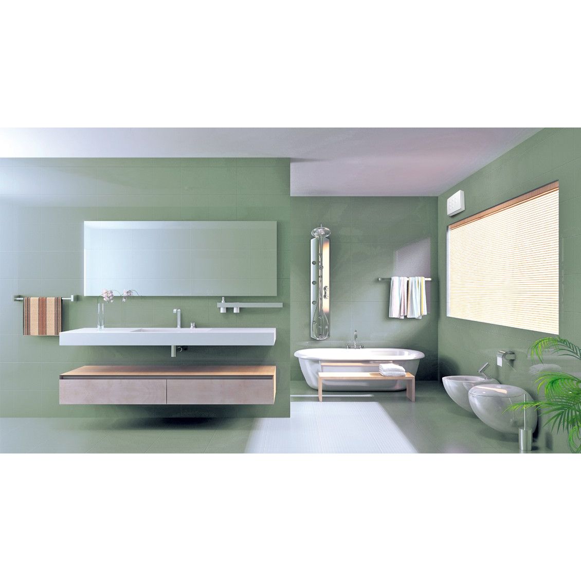 Vortice Aspiratore Centrifugo Da Condotto Quadro Diam. 100 mm