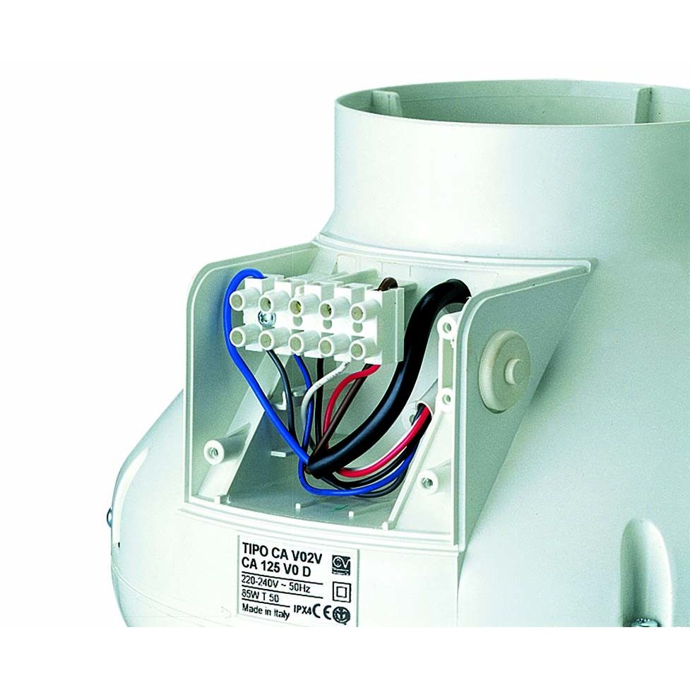 Vortice Aspiratore Centrifugo Assiale CA 125 V0 D