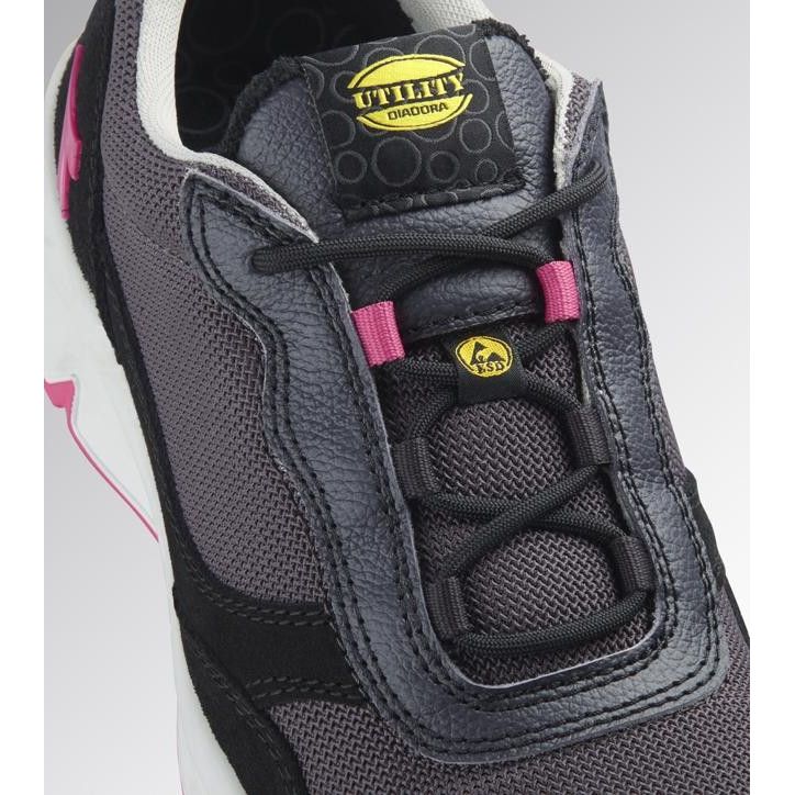 Diadora Utility Scarpa Antinfortunistica Bassa Femminile Athena Text Low S1PL FO SR ESD