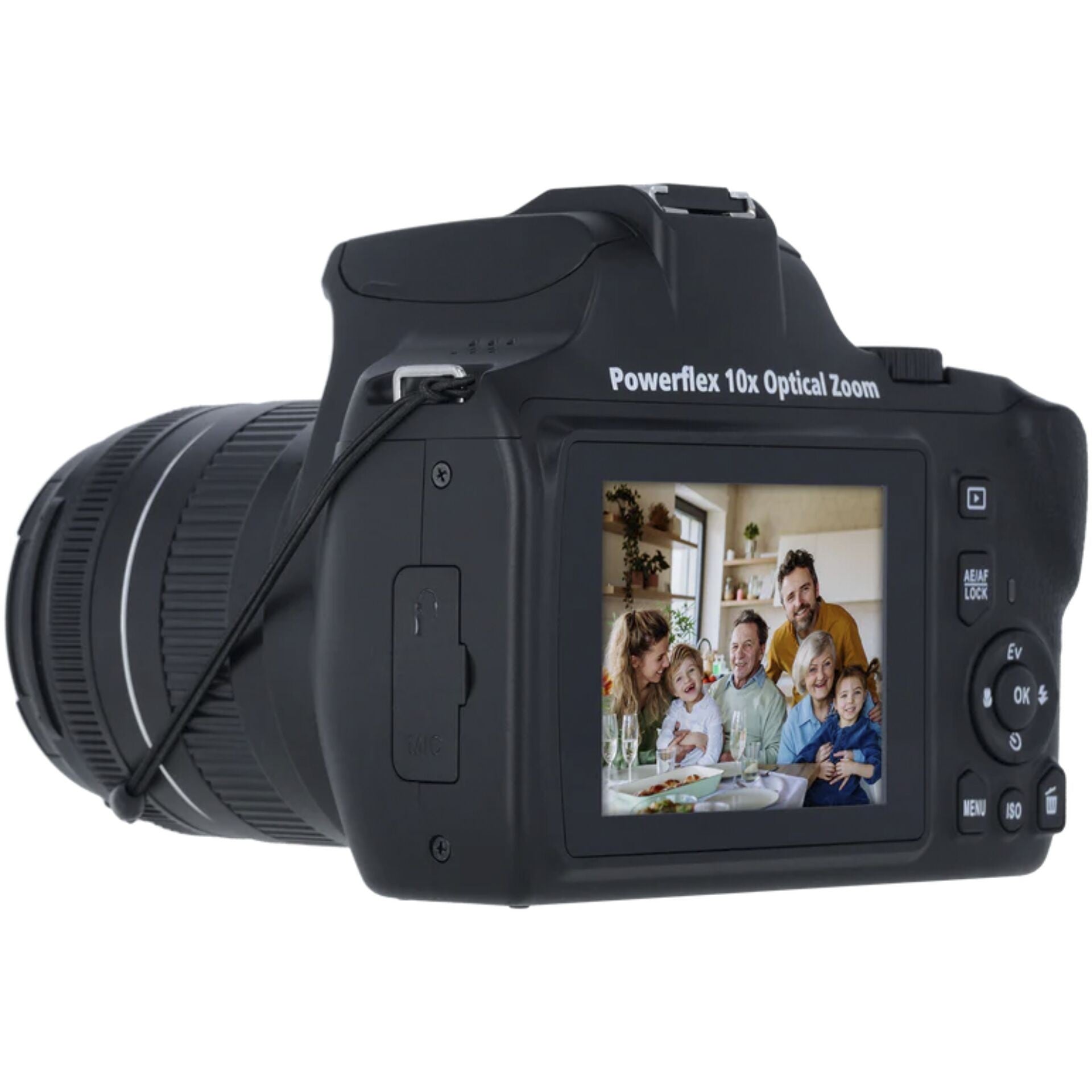 ROLLEI POWERFLEX 10X OPTICAL ZOOM CAMERA - GARANZIA 2 ANNI UFFICIALE ITALIA