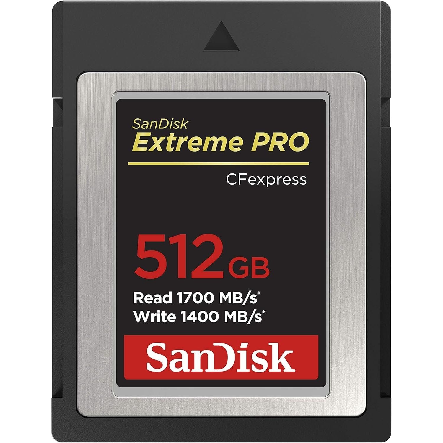 SanDisk EXTREME PRO CFEXPRESS CARD TYPE B 1700/1400 MB/s 512GB