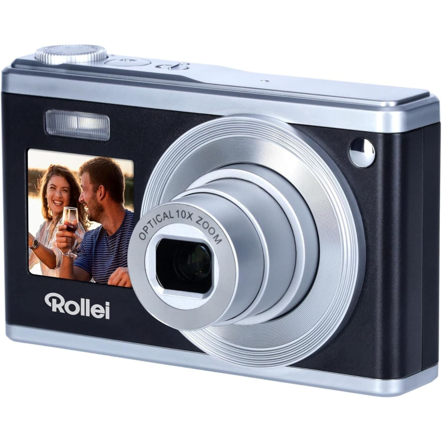 ROLLEI COMPACTLINE 10X OPTICAL ZOOM CAMERA - GARANZIA 2 ANNI UFFICIALE ITALIA
