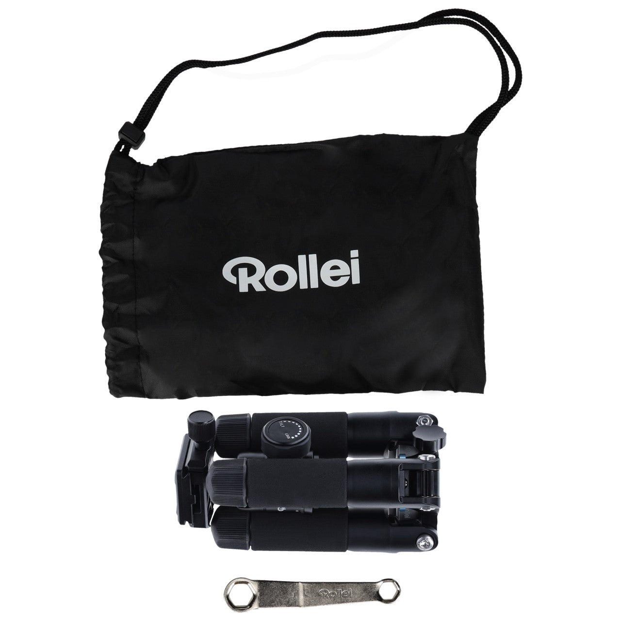 ROLLEI TREPPIEDE TRAVELER MINI M1 KIT + SUPPORTO SMARTPHONE BLACK