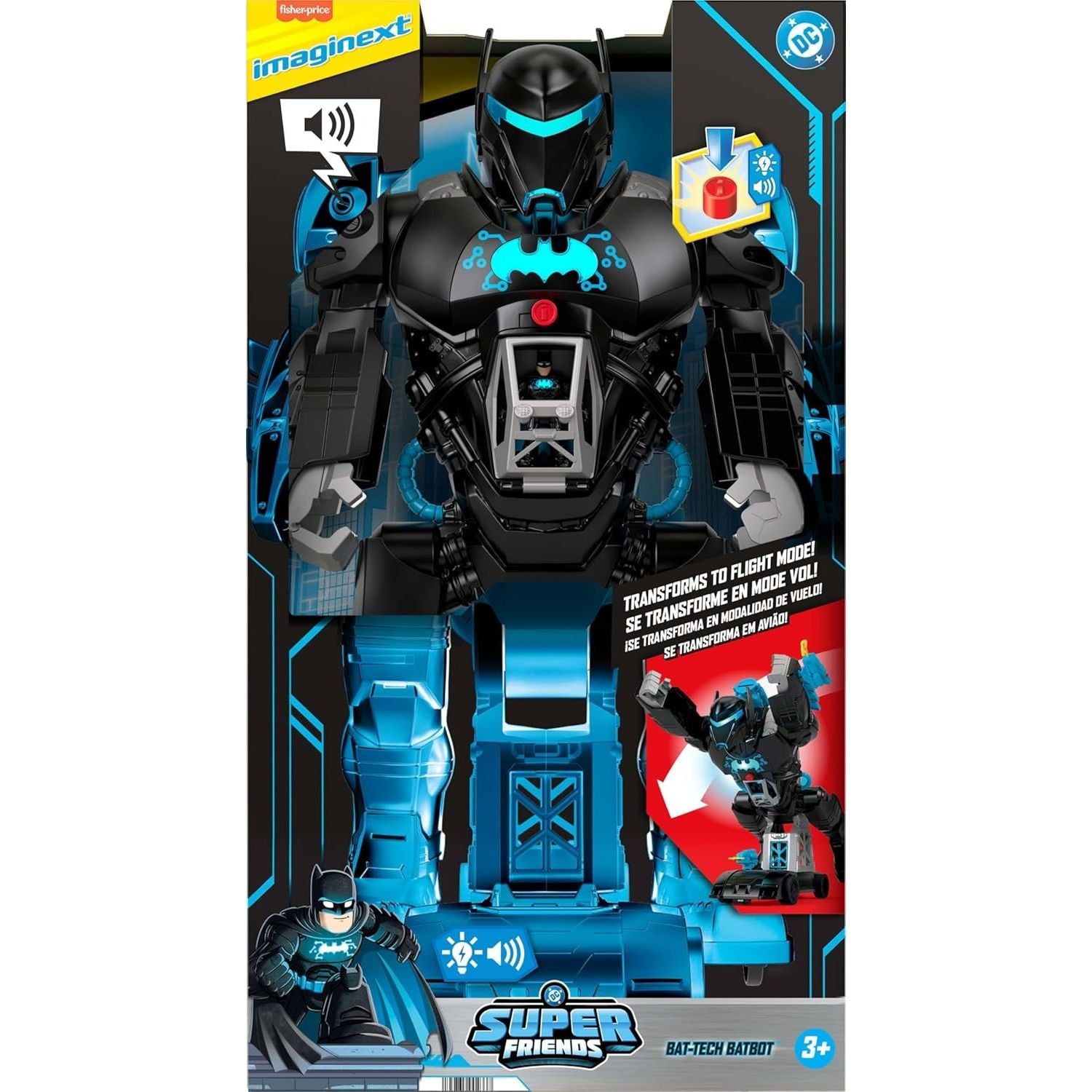 Imaginext DC Super Friends - BatBot TecnoBatman
