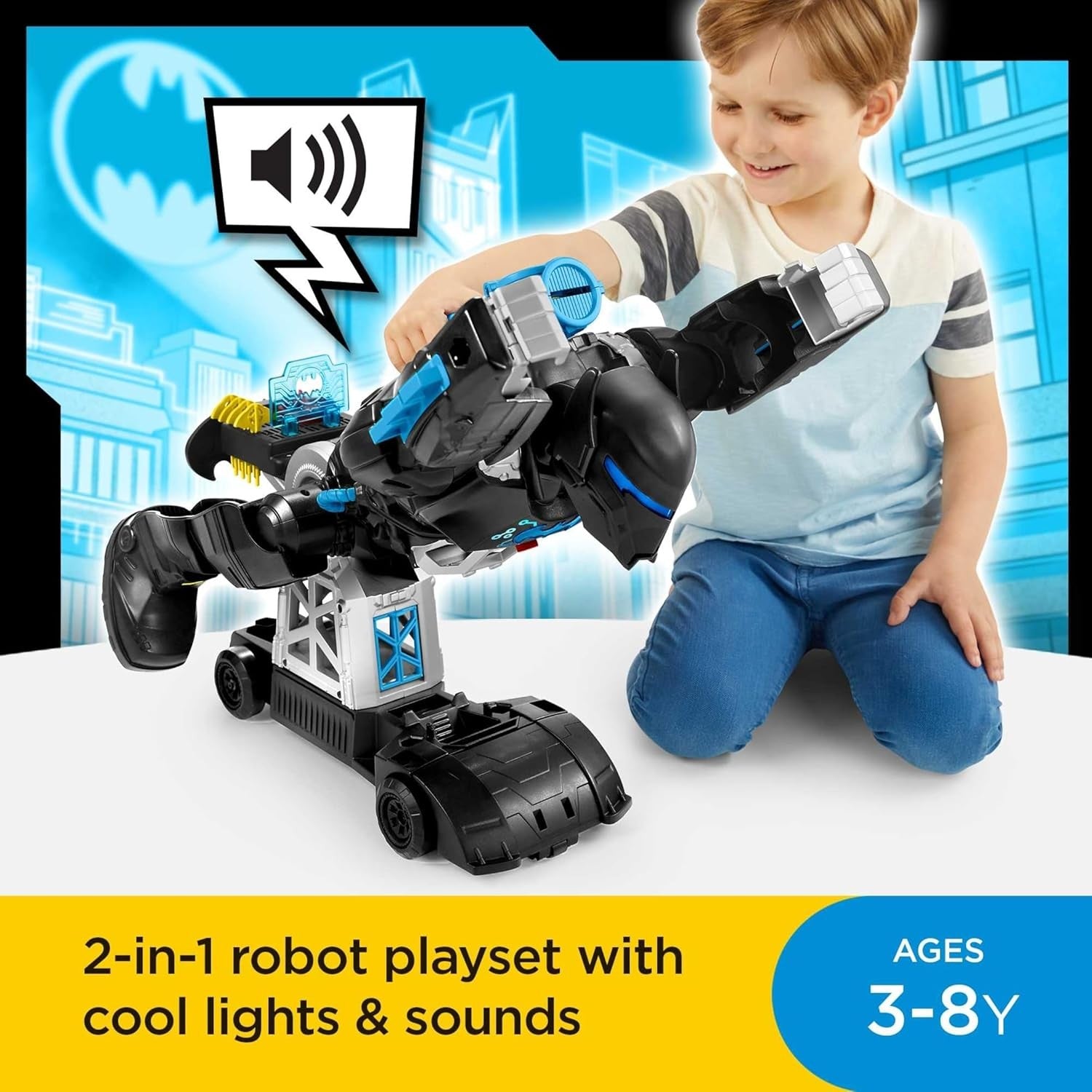 Imaginext DC Super Friends - BatBot TecnoBatman
