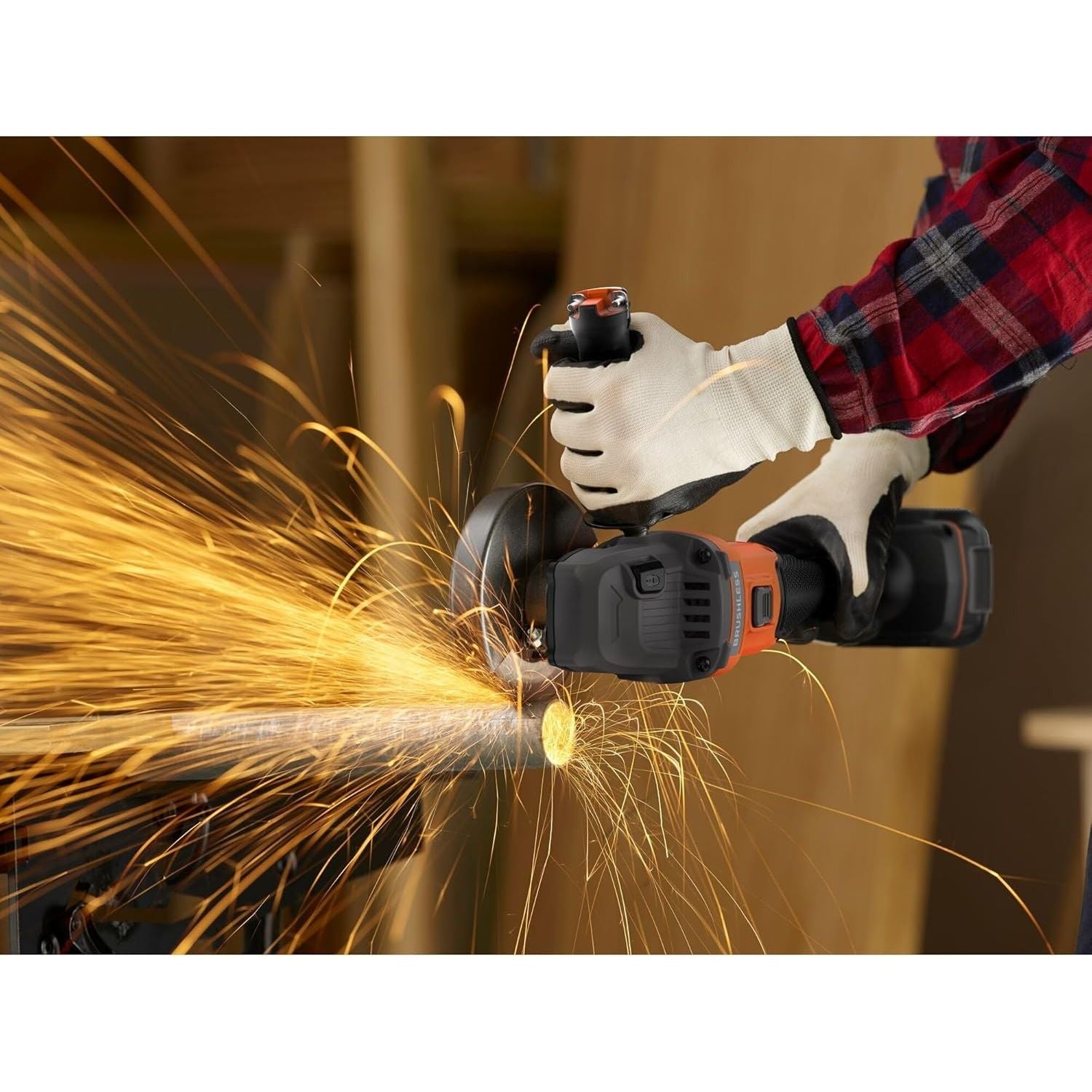 Black+Decker Smerigliatrice Angolare Brushless 115mm 18V