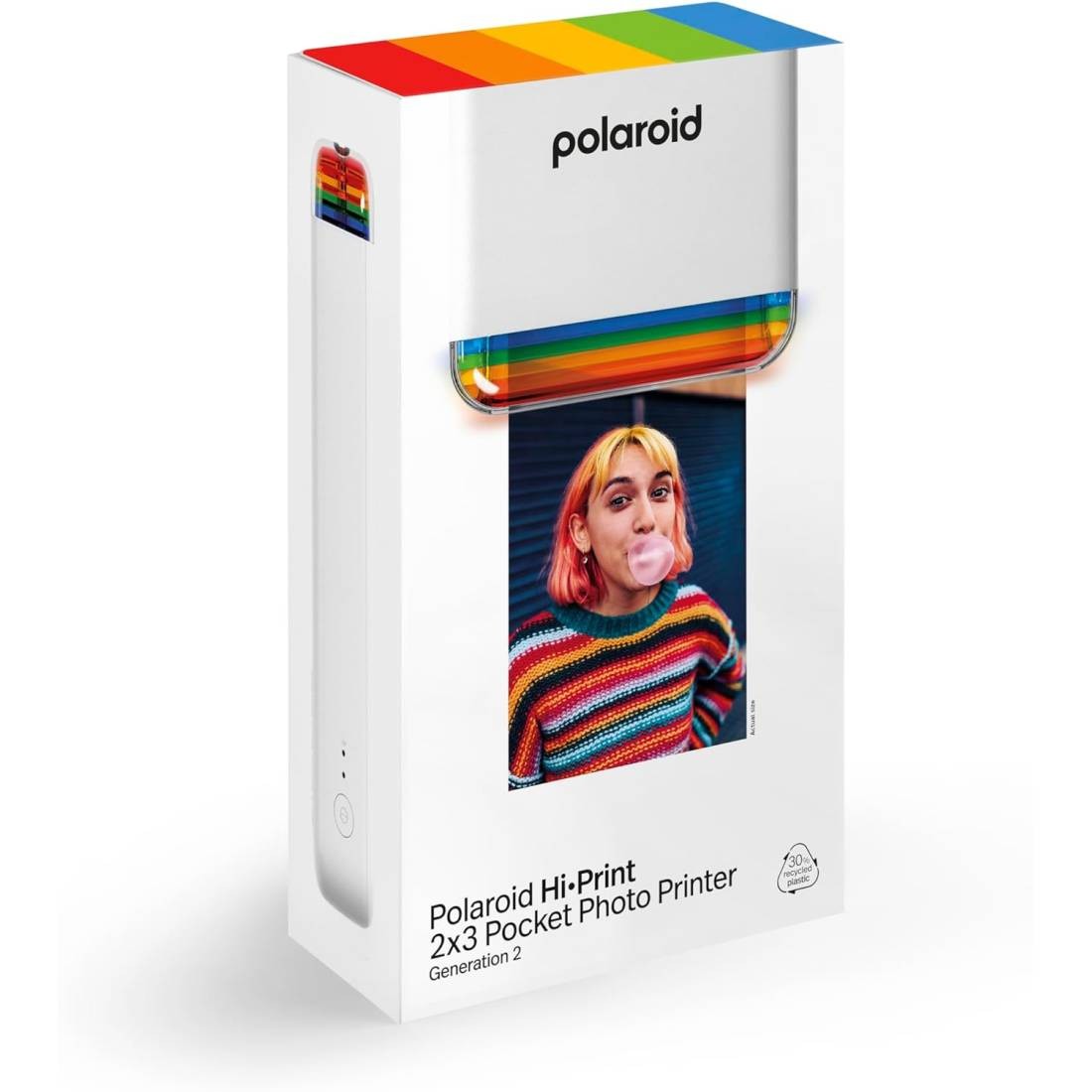 POLAROID Hi Print 2x3 Pocket GEN 2 White Stampante GARANZIA 2 ANNI UFFICIALE NITAL ITALIA
