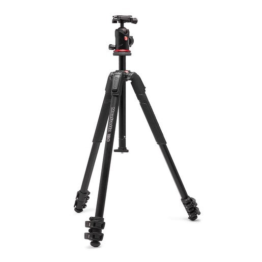 MANFROTTO TREPPIEDE 190X ALU ARCA CON TESTA A 3 VIE GARANZIA ITALIA 2 ANNI
