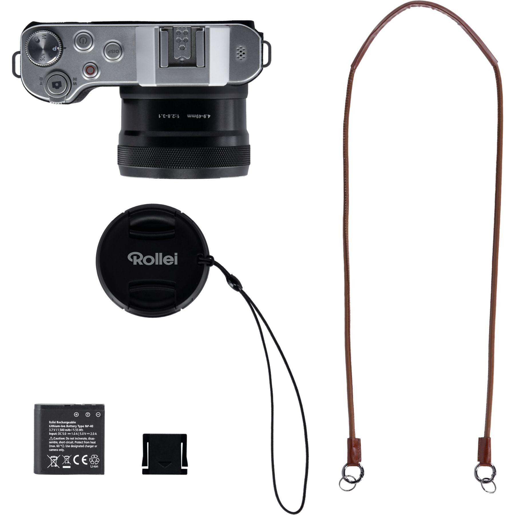 ROLLEI POWERFLEX 10X RETRO 10X OPTICAL ZOOM CAMERA - GARANZIA 2 ANNI UFFICIALE ITALIA