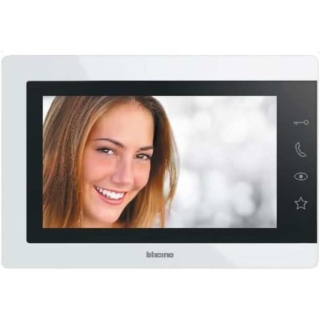 BTicino Videocitofono 2 Fili Mono-Bifamiliare Easykit Essential