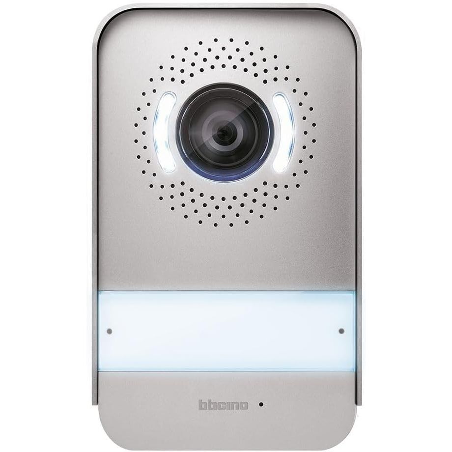 BTicino Pulsantiera Per Esterno Aggiuntiva Per Kit Videocitofono 2 Fili Metallo