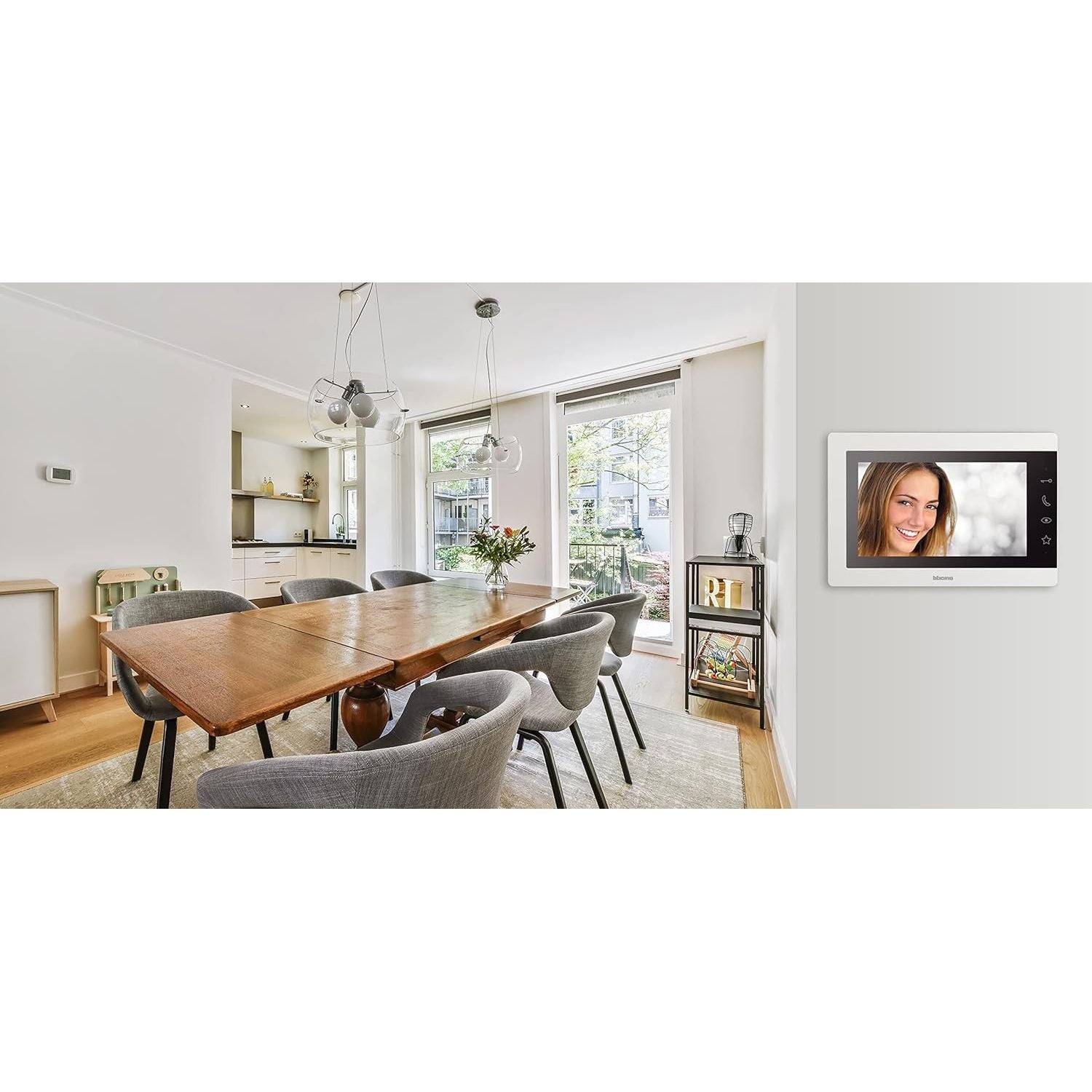 BTicino Videocitofono Interno Monitor Display 7'' Easykit Essential