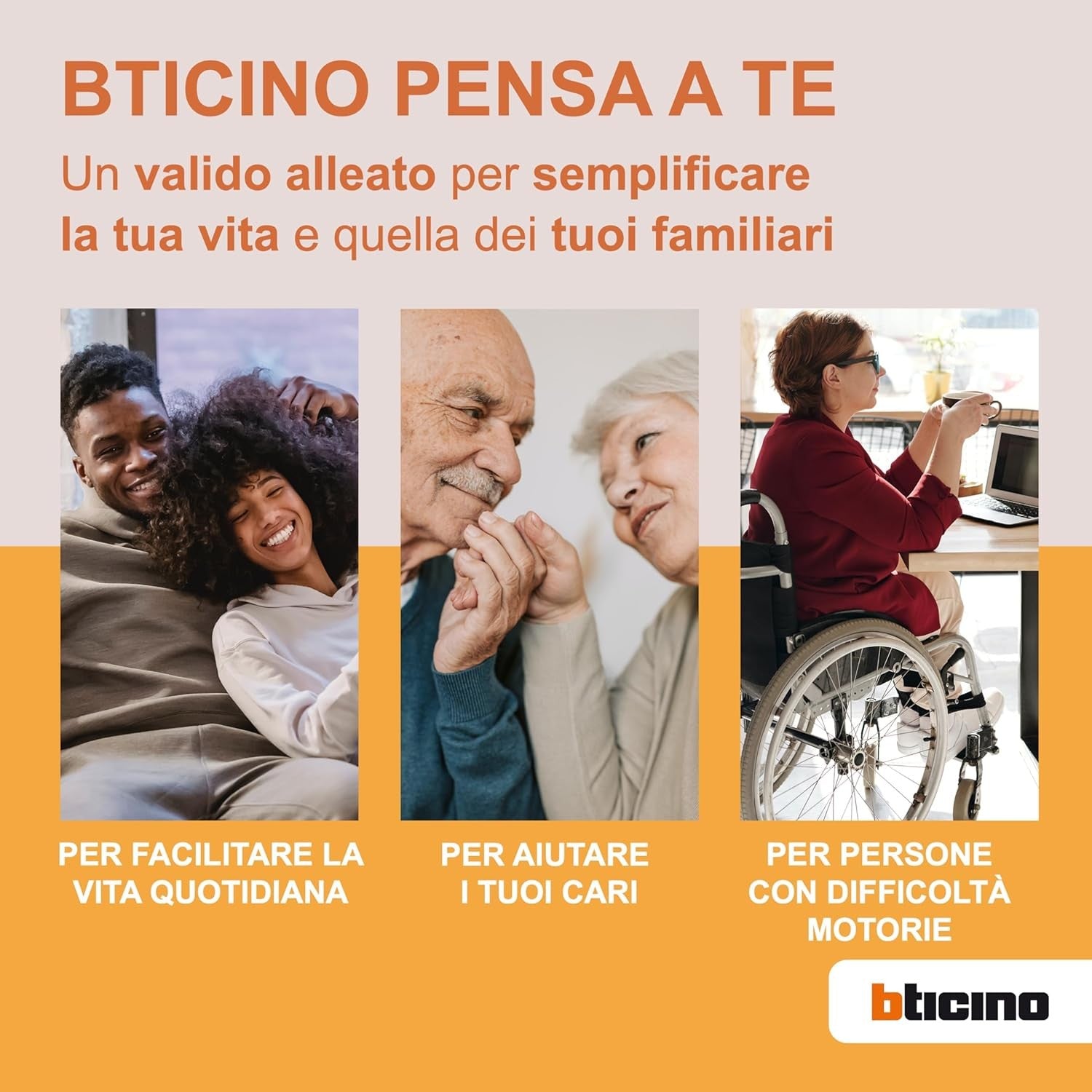 BTicino Videocitofono WiFi Monofamiliare Plug-In 2 Fili Espandibile Bifamiliare