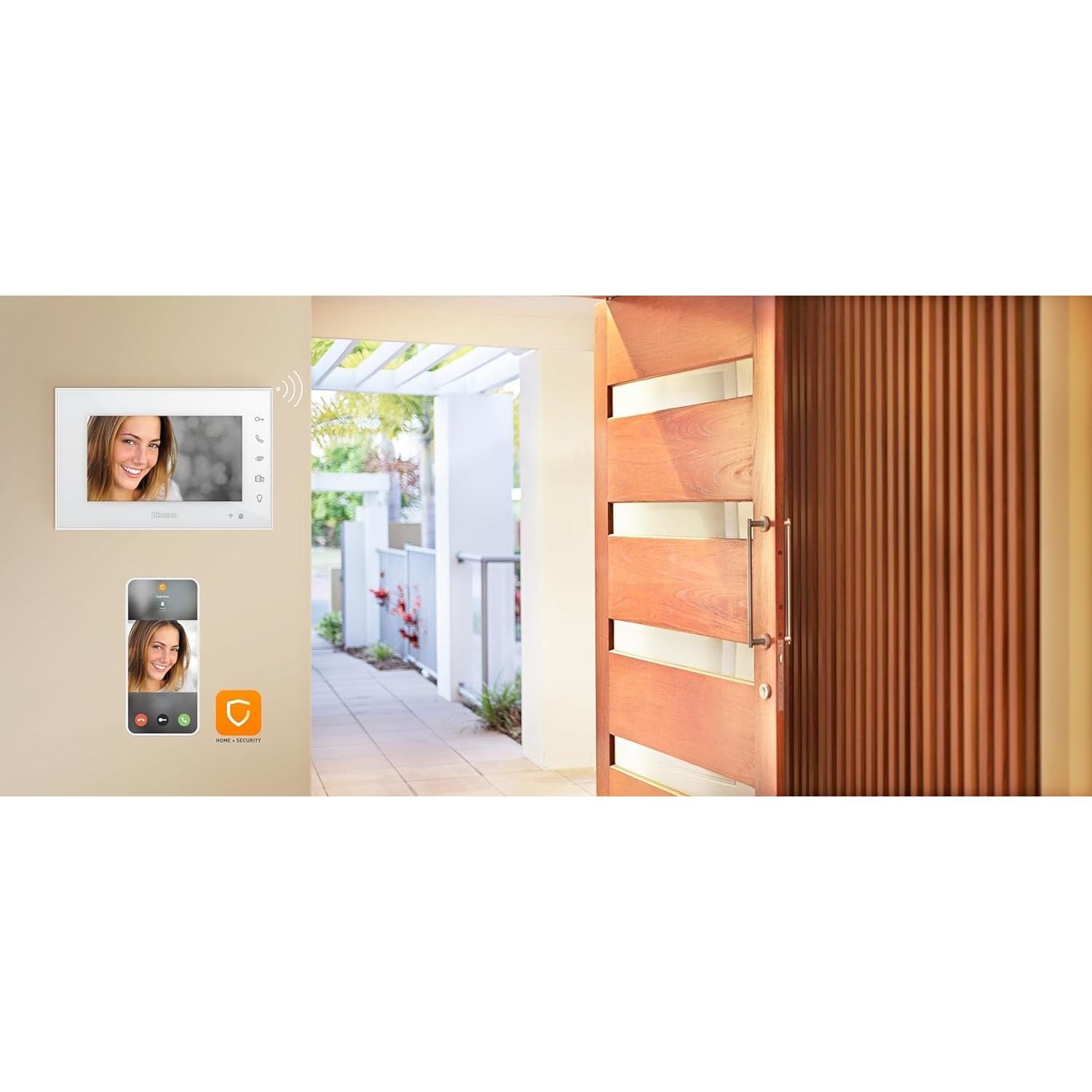 BTicino Monitor Aggiuntivo 7" Colori WiFi per Kit Videocitofonico a 2 Fili