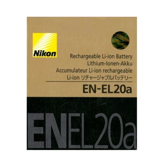 Nikon BATTERIA EN-EL20a  - Garanzia Ufficiale Nital 2 Anni