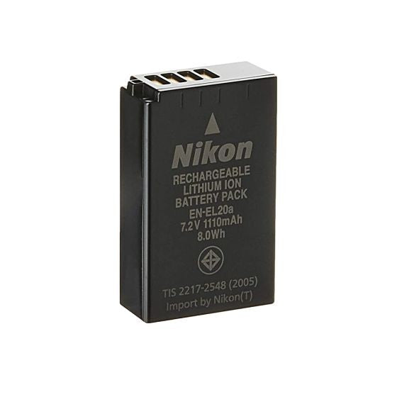 Nikon BATTERIA EN-EL20a  - Garanzia Ufficiale Nital 2 Anni