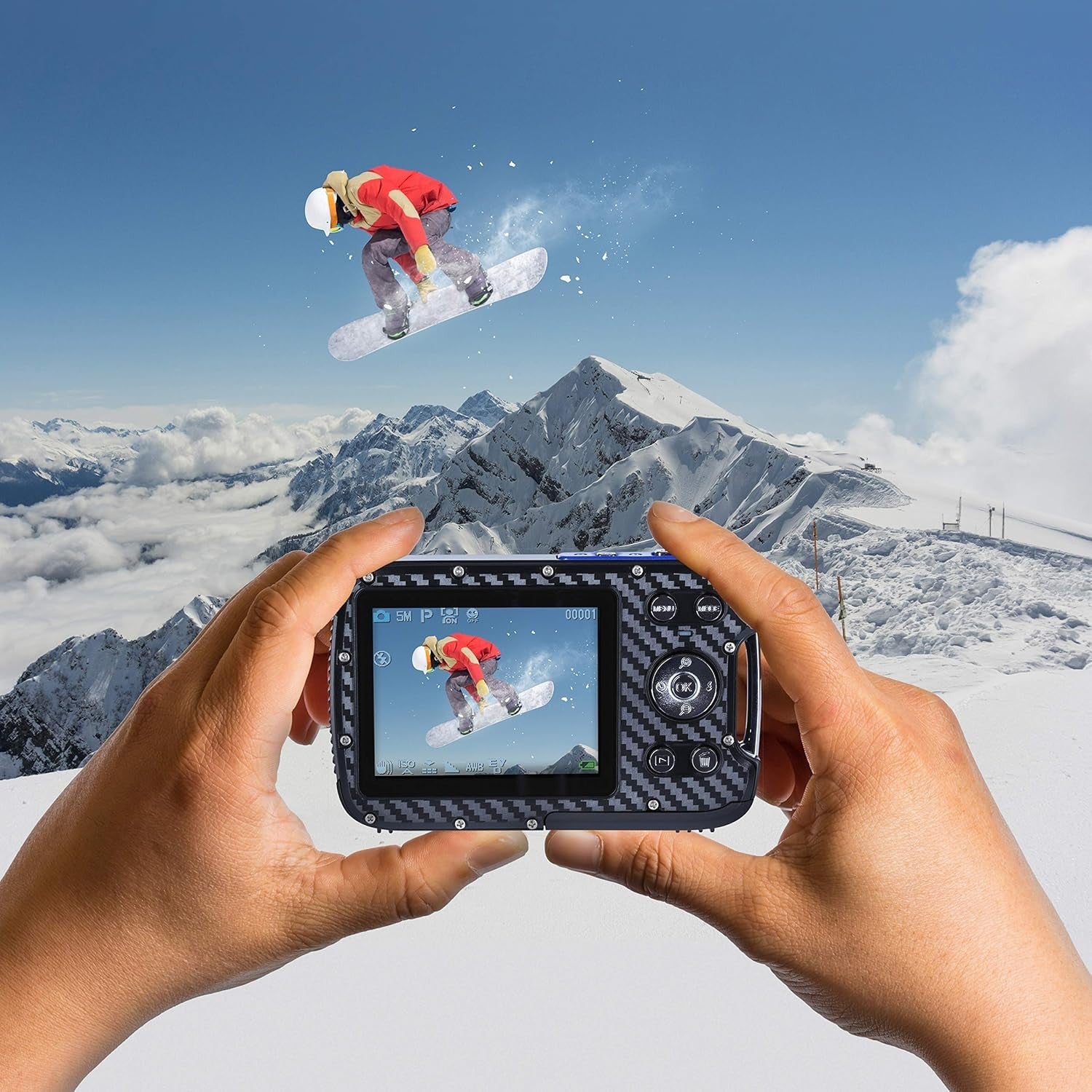 ROLLEI SPORTSLINE 60 PLUS DIGITAL CAMERA - GARANZIA 2 ANNI UFFICIALE ITALIA