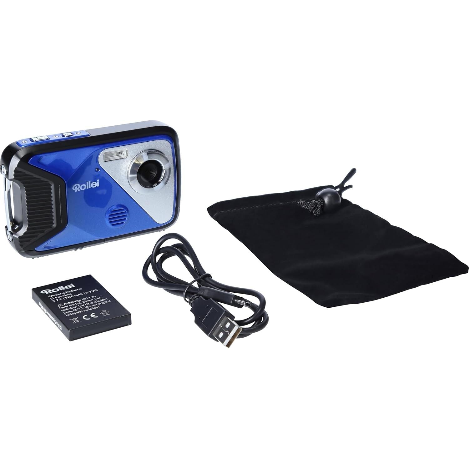 ROLLEI SPORTSLINE 60 PLUS DIGITAL CAMERA - GARANZIA 2 ANNI UFFICIALE ITALIA