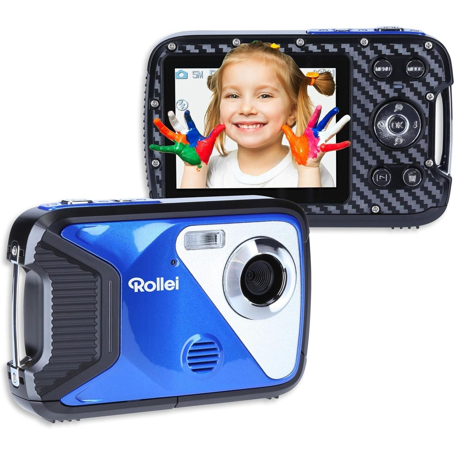 ROLLEI SPORTSLINE 60 PLUS DIGITAL CAMERA - GARANZIA 2 ANNI UFFICIALE ITALIA