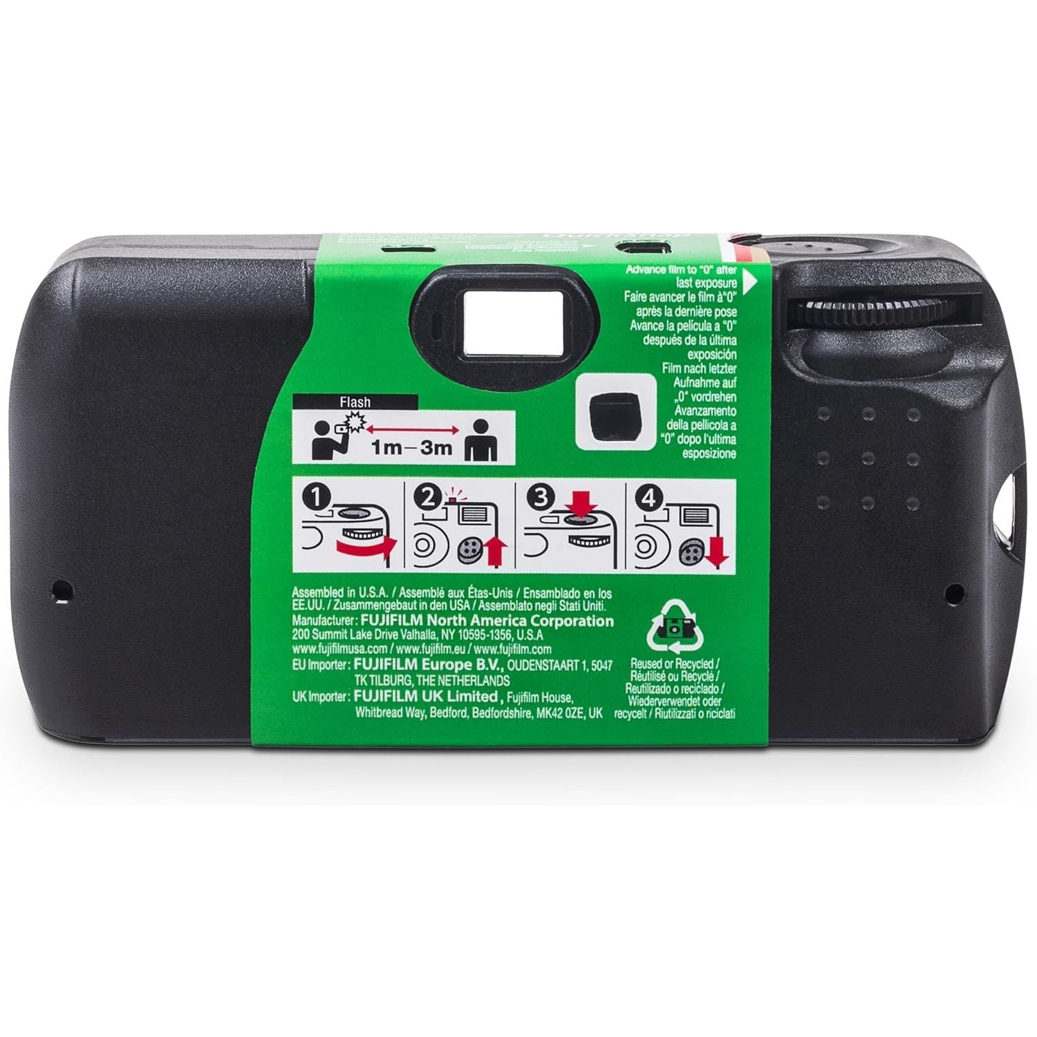 Fujifilm QUICKSNAP USA E GETTA FLASH 27 FOTO