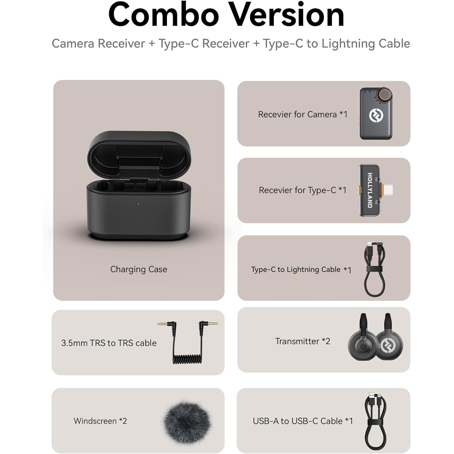 HOLLYLAND LARK M2S COMBO GARANZIA UFFICIALE ITALIA 2 ANNI