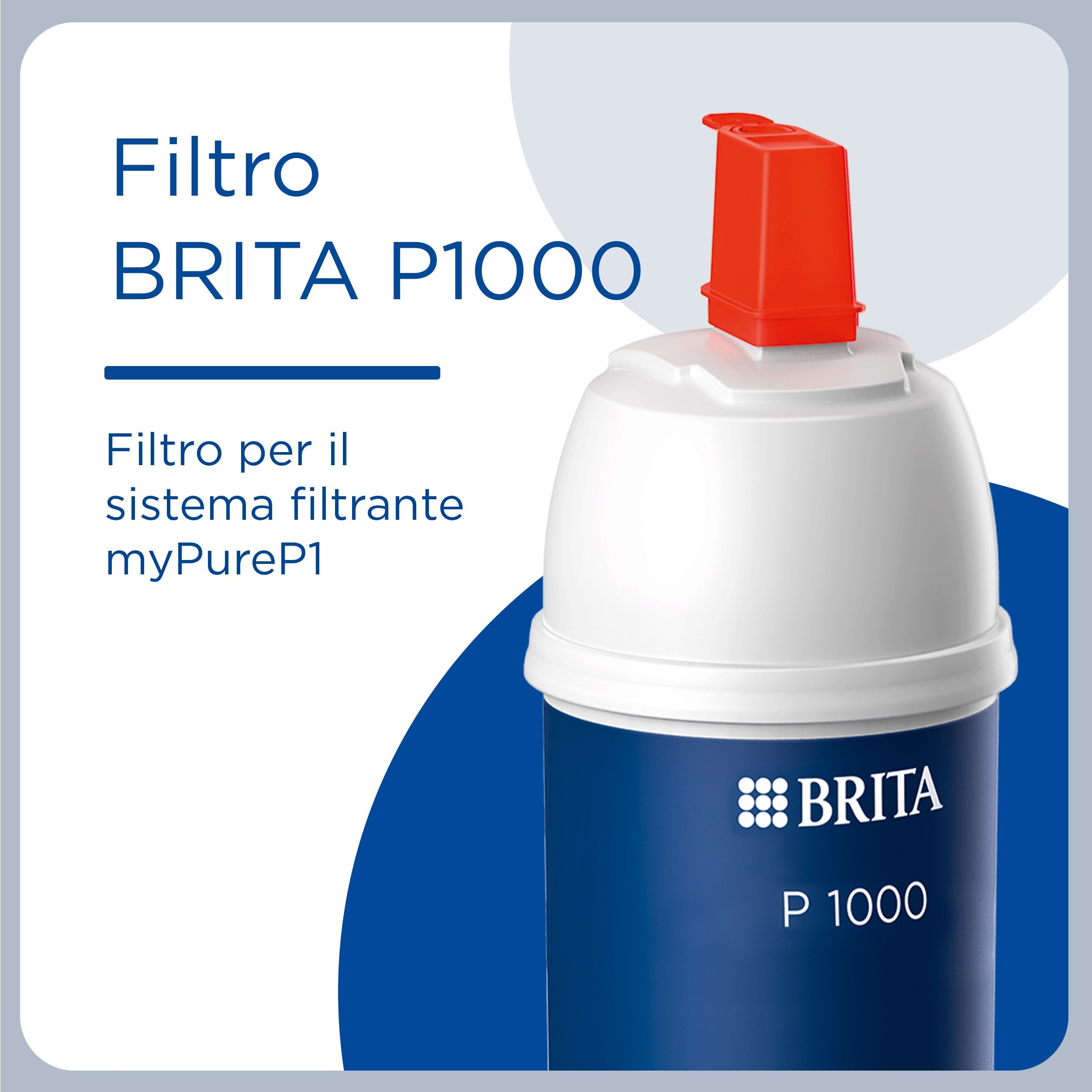 Brita Filtro P1000 Per Sistemi Filtranti Sottolavello