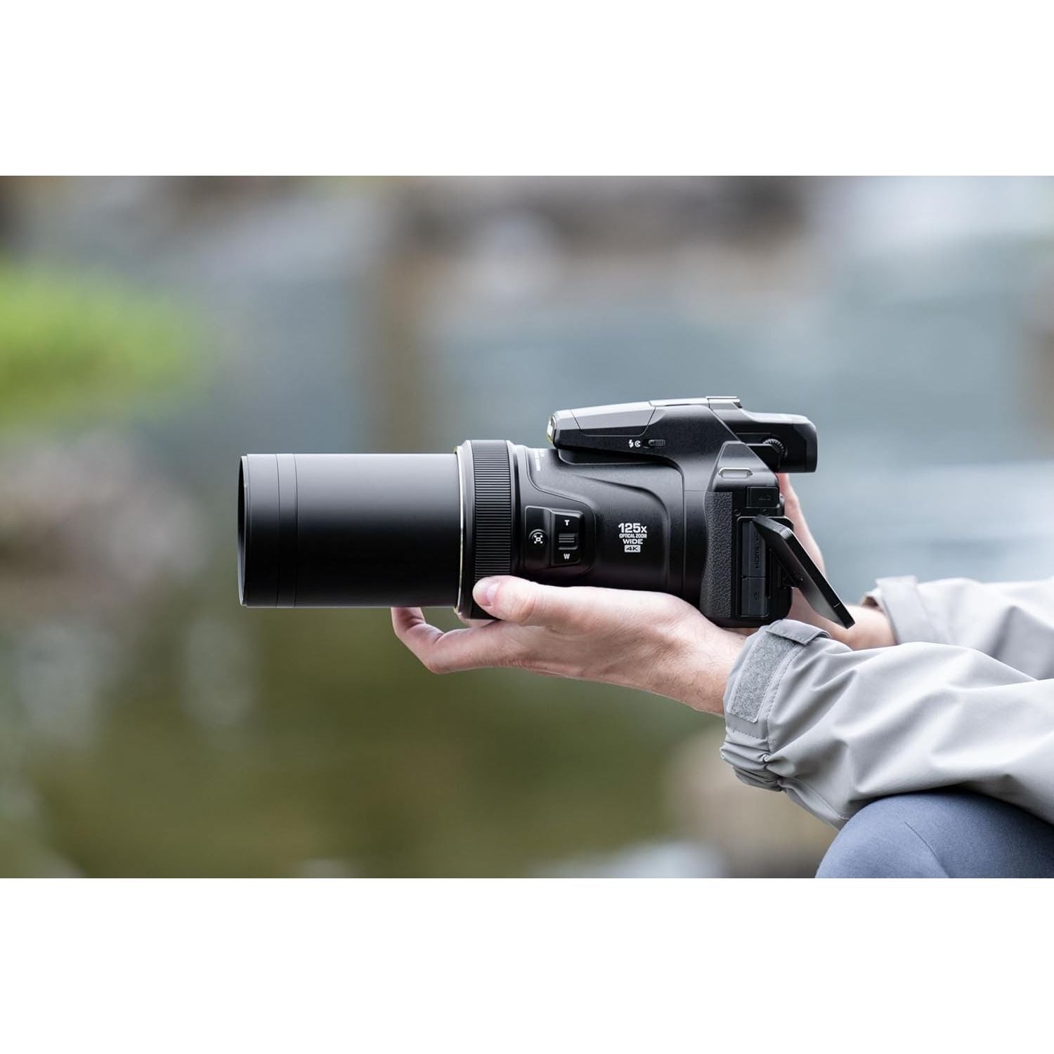 Nikon COOLPIX P1100 BLACK GARANZIA NITAL 4 ANNI