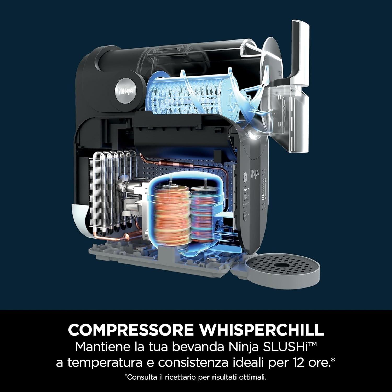 SHARK NINJA SLUSHI MACCHINA PER BEVANDE GHIACCIATE - GARANZIA UFFICIALE ITALIA 2 ANNI