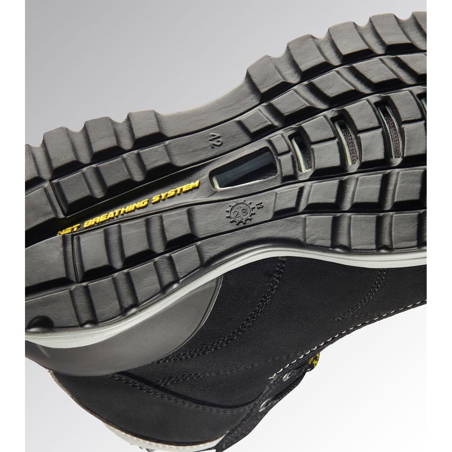 Diadora Utility Scarpa Antinfortunistica Alta Glove Net Mid Pro S3L FO SR HRO ESD