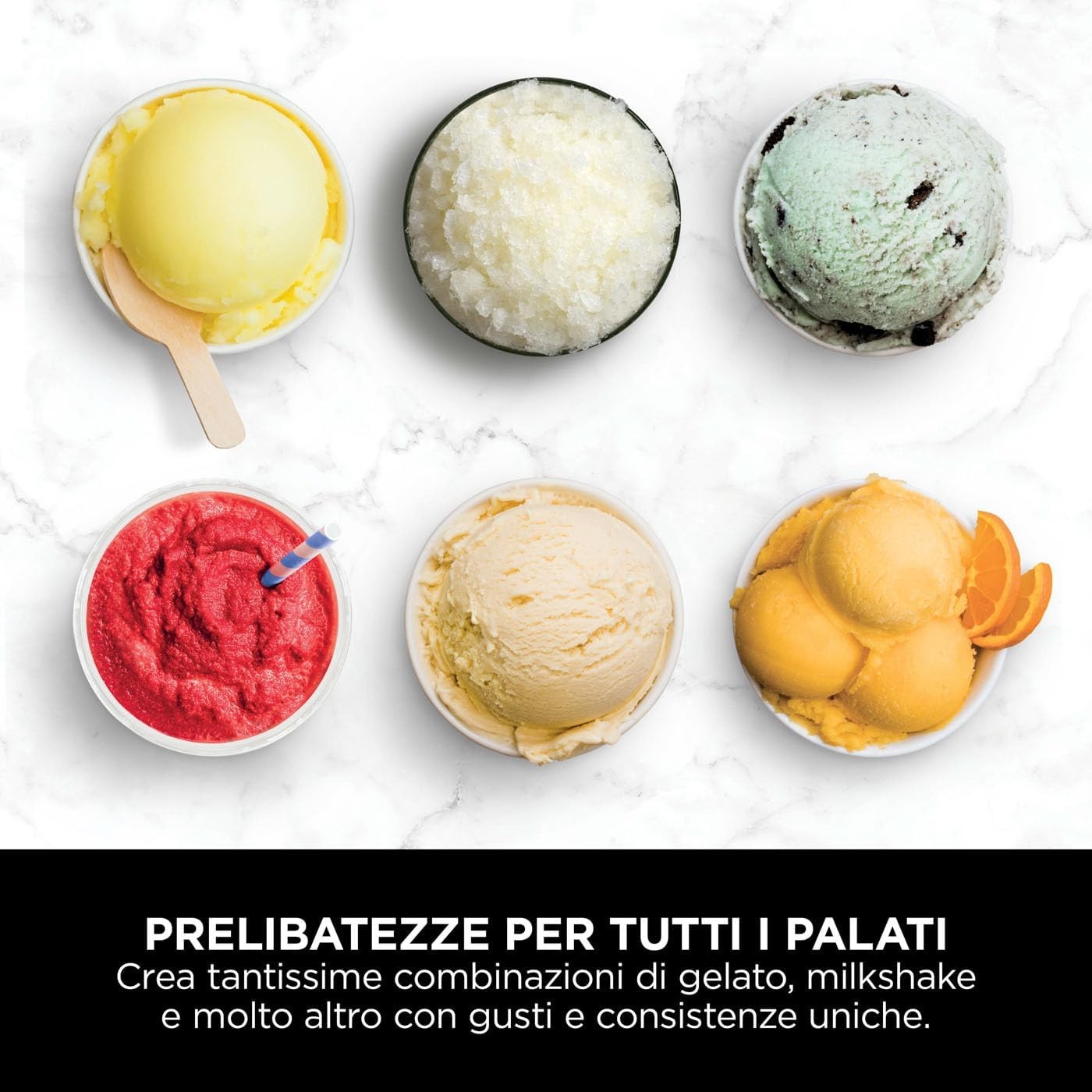 SHARK NINJA GELATERIA CREAMI DELUXE 7 IN 1 - GARANZIA UFFICIALE ITALIA 2 ANNI
