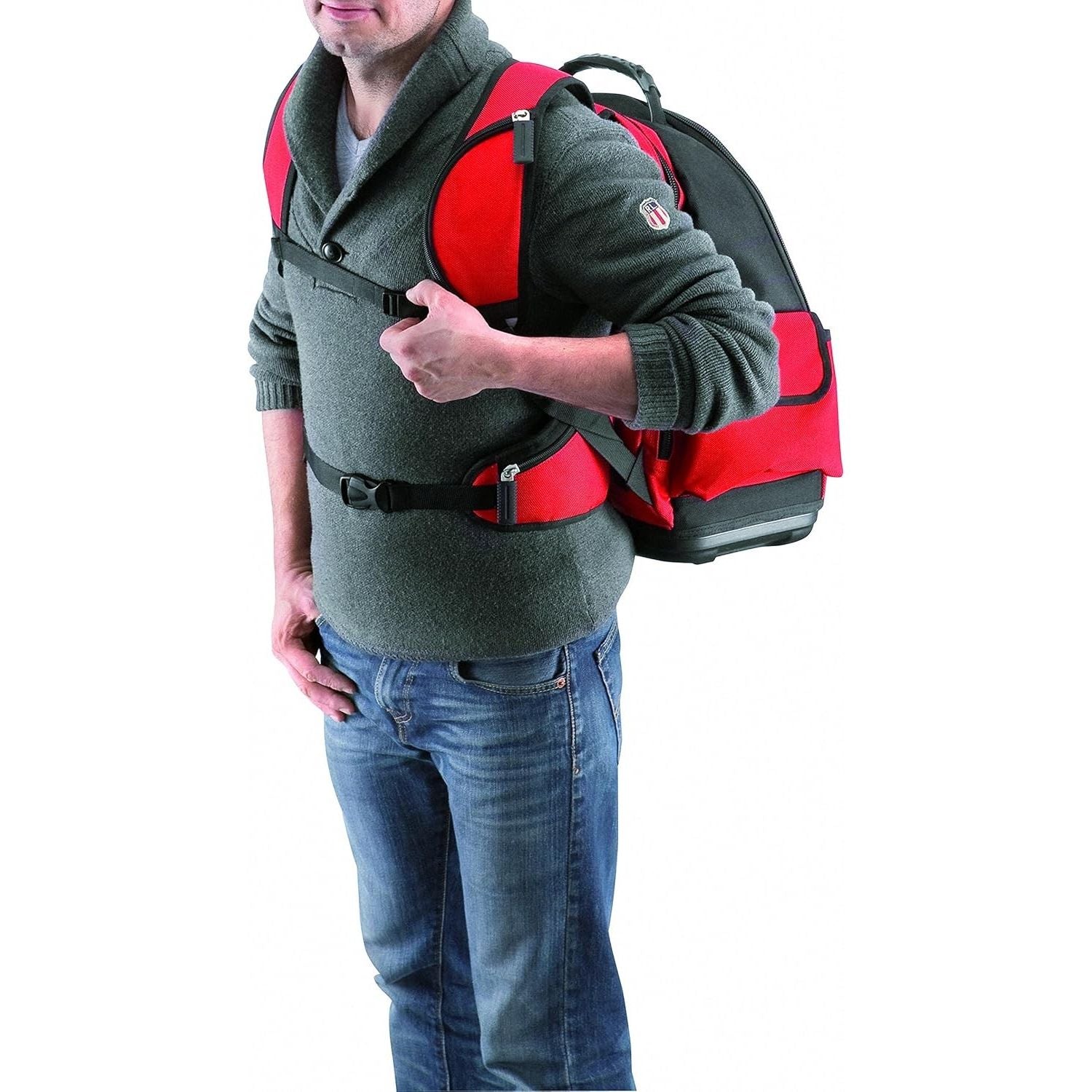 USAG 007 SV – Zaino Professionale Portautensili Ergonomico e Resistente