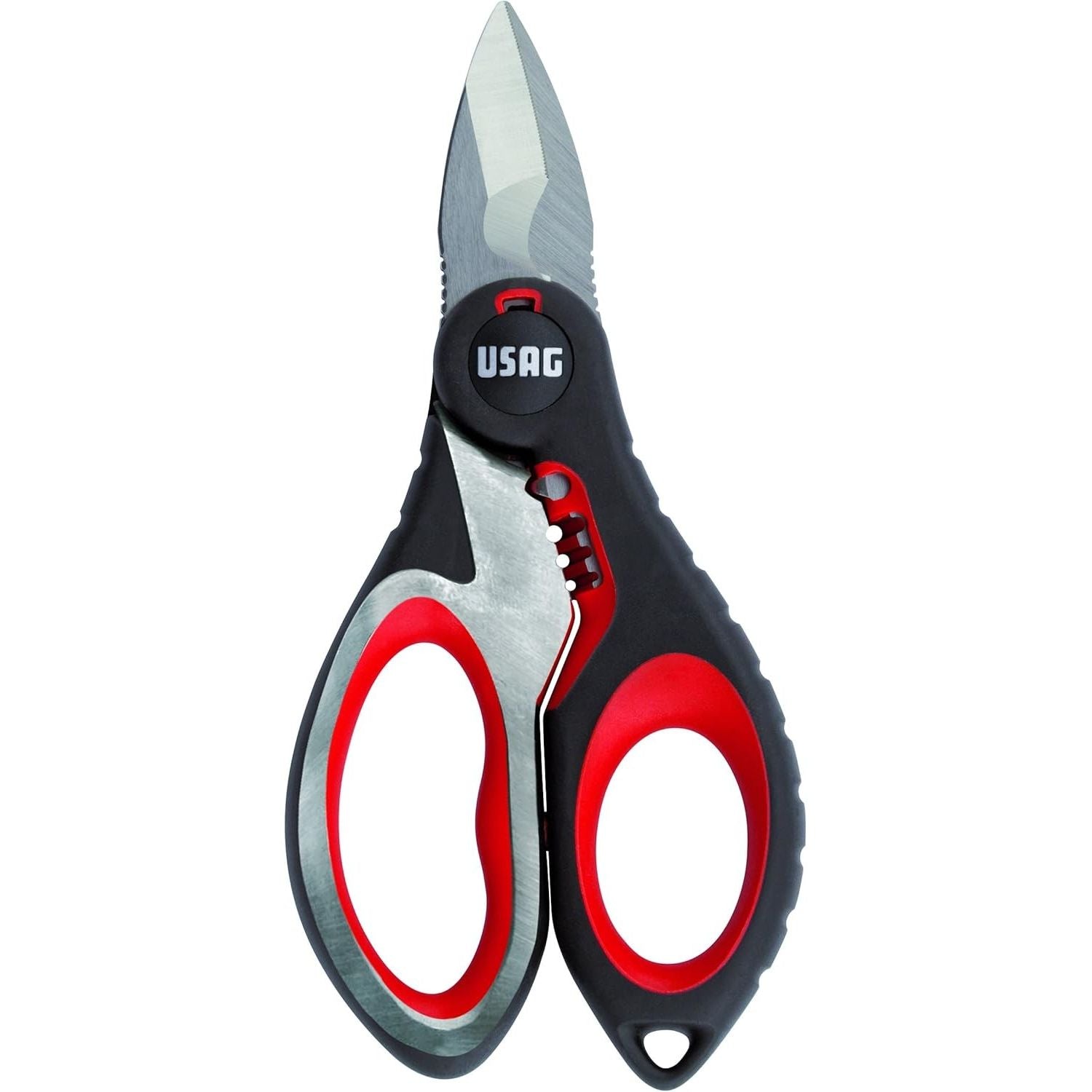 USAG 207 E – Forbice Professionale Per Elettricisti In Acciaio Inox