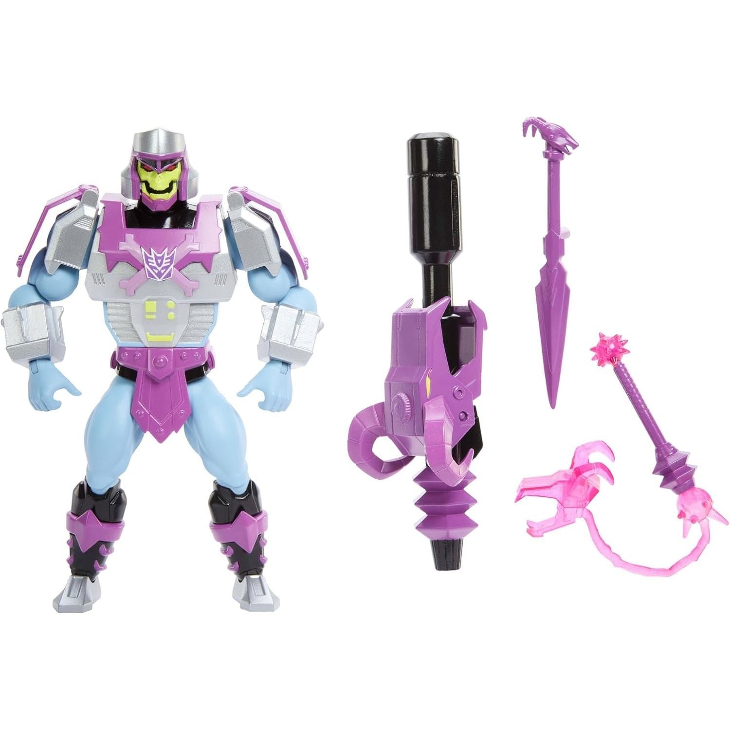 Masters of the Universe X Transformers - Megatron Armor Skeletor