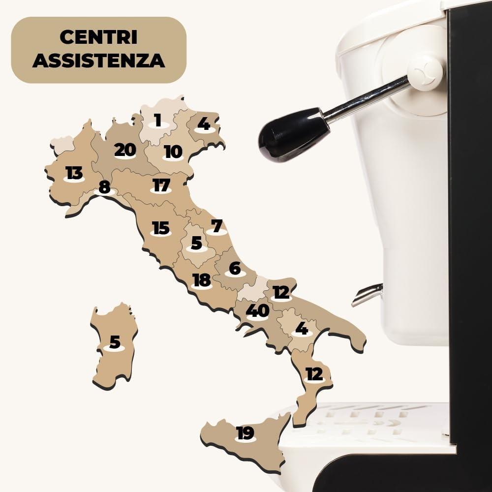 FABER MACCHINA DA CAFFE' SLOT PLAST BASIC TELAIO BORGOGNA GARANZIA UFFICIALE ITALIA 2 ANNI