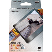 Fujifilm Instax Wide Film Brushed Metal Border (Kit - 10 Scatti)