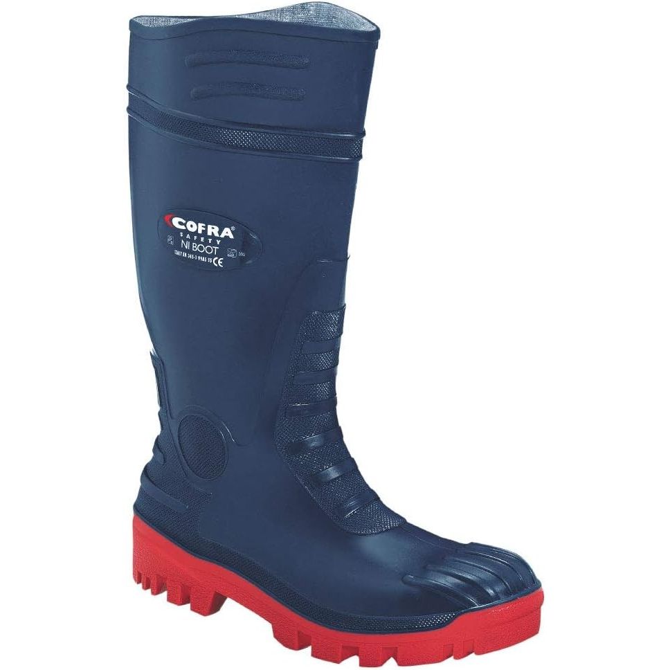 Cofra Typhoon Blue Red S5 CI LG FO SR Stivale Da Lavoro