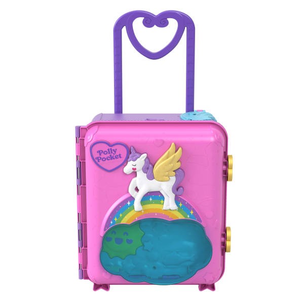 Polly Pocket - Cofanetto Barboncino Toeletta Glam, playset con 2 micro bambole e cuccioli Polly Pocket - Cofanetto Barboncino Toeletta Glam, playset con 2 micro bambole e cuccioli