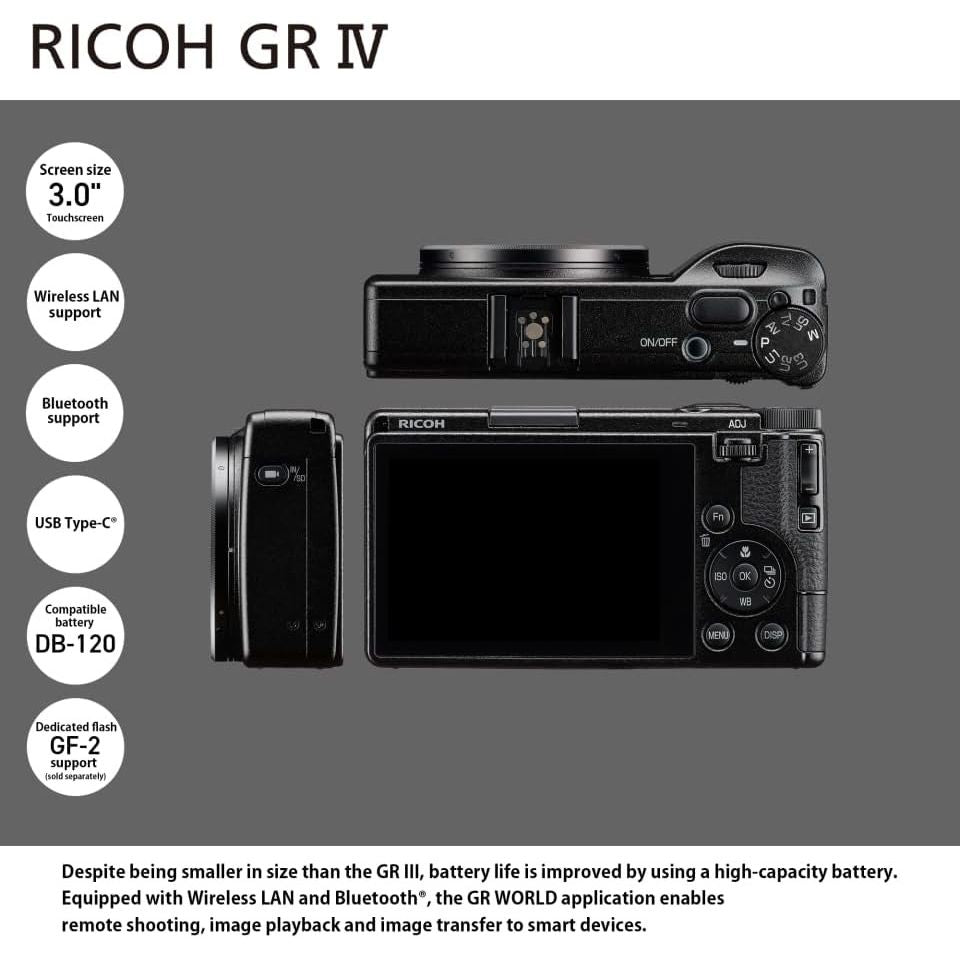 RICOH GR IV GARANZIA ITALIA FOWA 4 ANNI