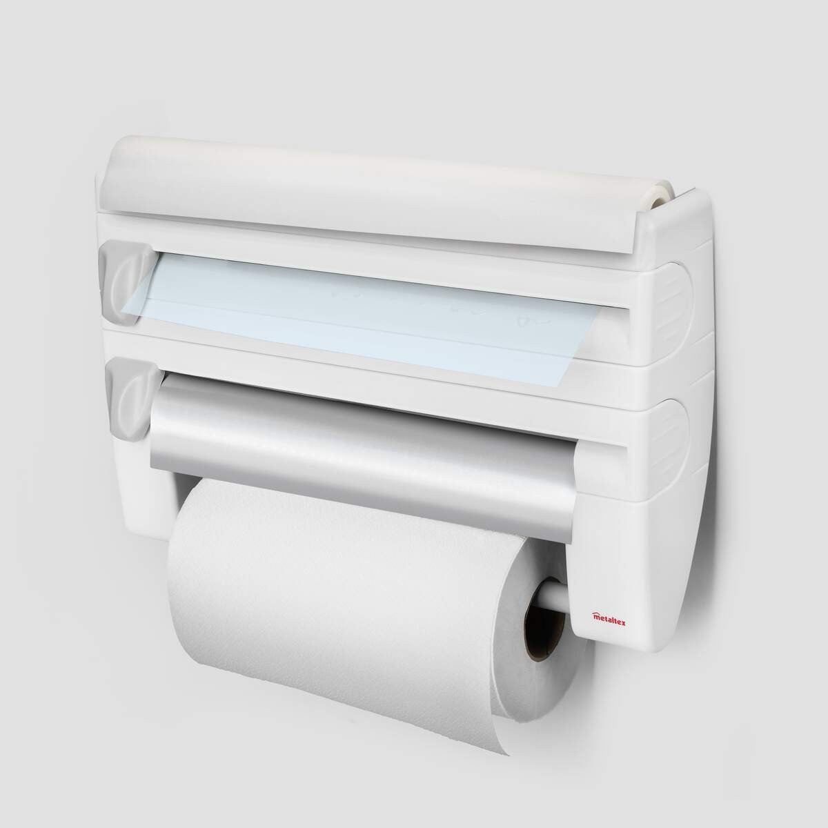 Metaltex Roll’n Roll – Dispenser porta rotoli da cucina