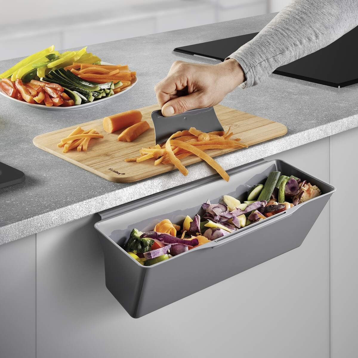 Metaltex Cleantex - Contenitore per rifiuti organici