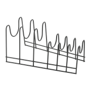 Metaltex Lido LAVA - Porta coperchi e taglieri