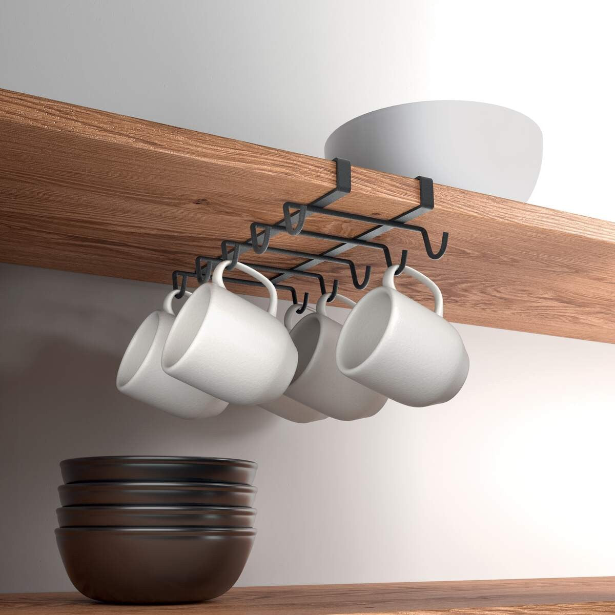 Metaltex My-Mug LAVA - Sottoripiano porta tazze