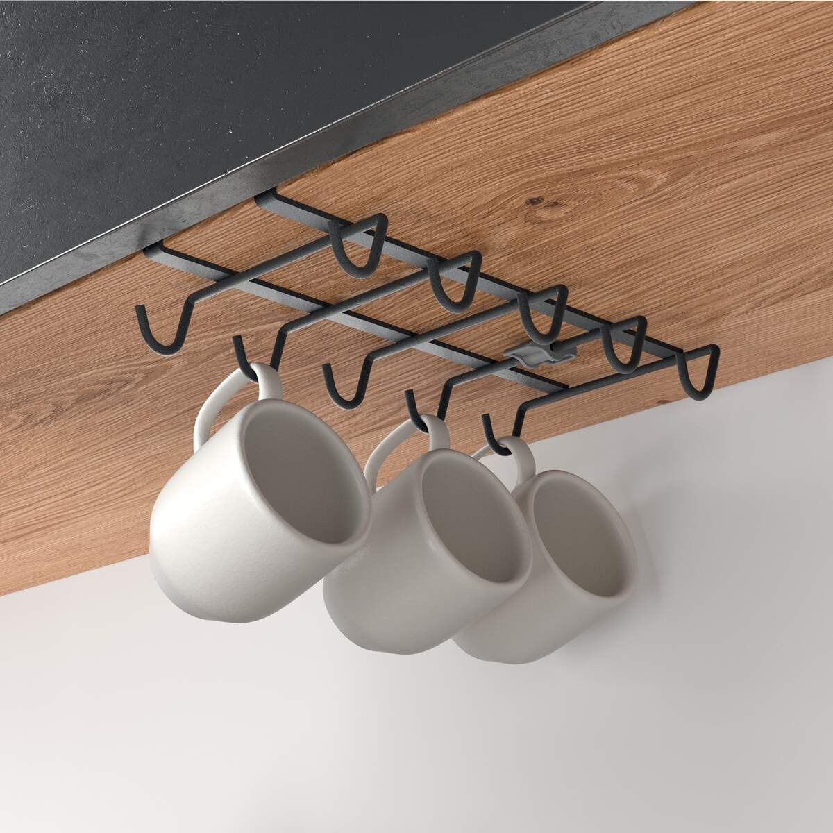 Metaltex My-Mug LAVA - Sottoripiano porta tazze