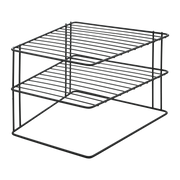 Metaltex Palio LAVA – Mensola angolare 2 piani
