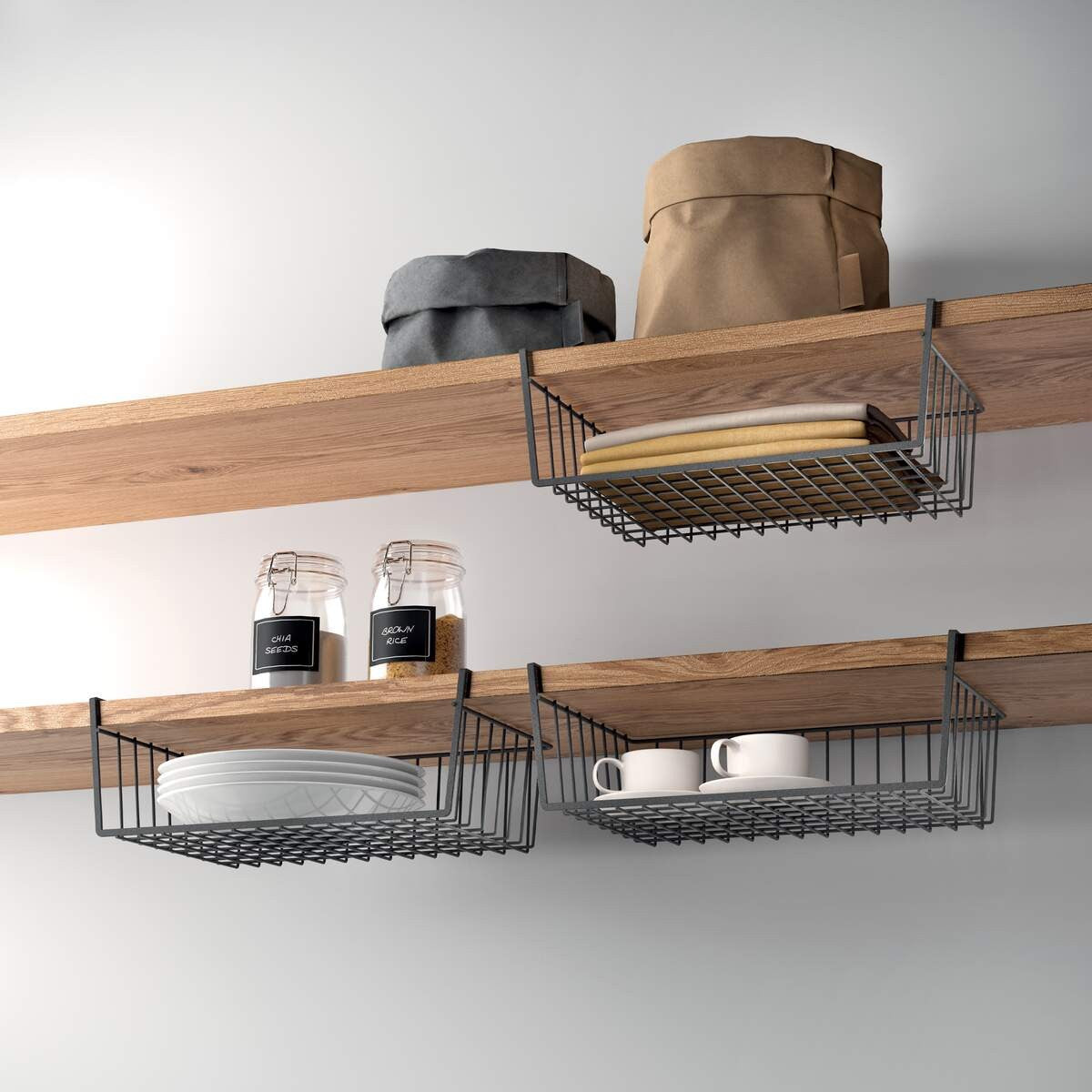 Metaltex Kanguro 40 LAVA – Cestello sottoripiano