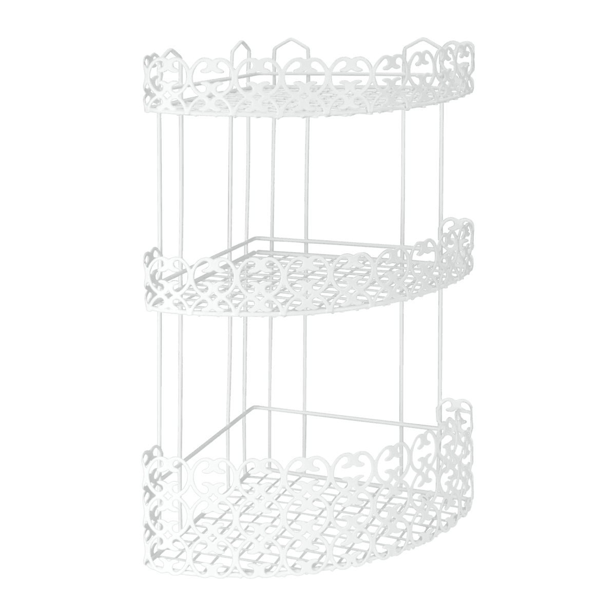 Metaltex Florenz Line - Mensola angolare 3 piani
