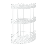 Metaltex Florenz Line - Mensola angolare 3 piani